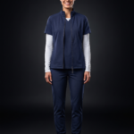 White Long Sleeve Under Scrub Tee
