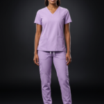 Lavender Luxe Women's Scrub Set